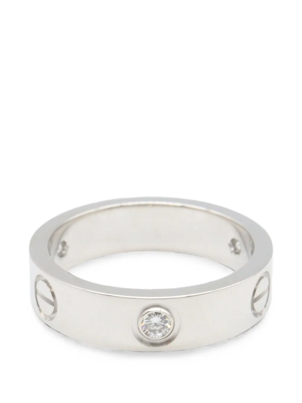 Cartier 2010s Love diamond ring - Argento