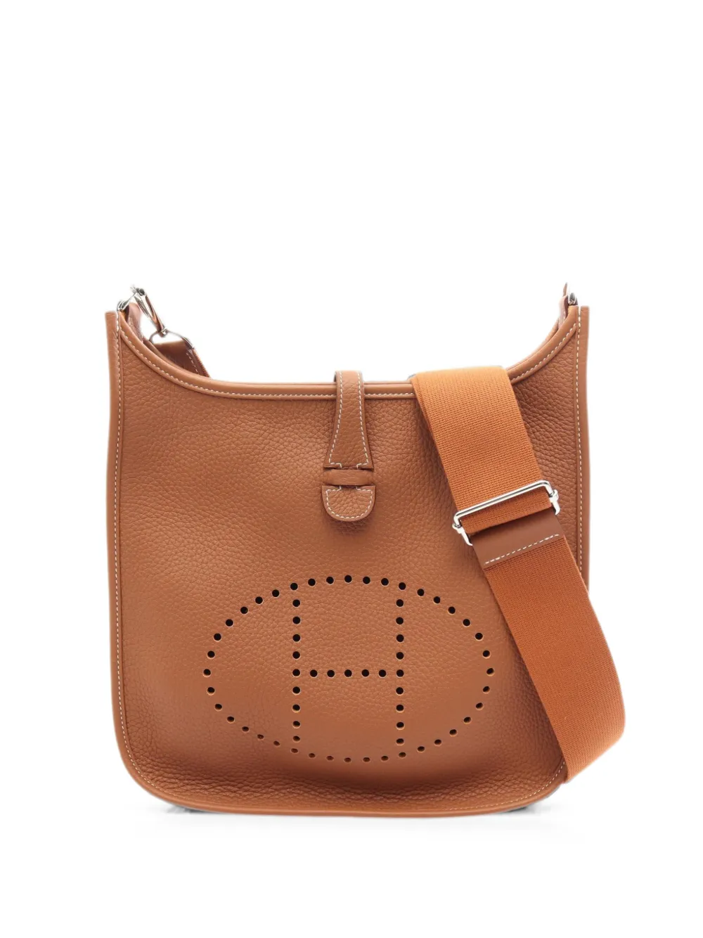 Hermès Pre-Owned PM Evelyne shoulder bag - Braun
