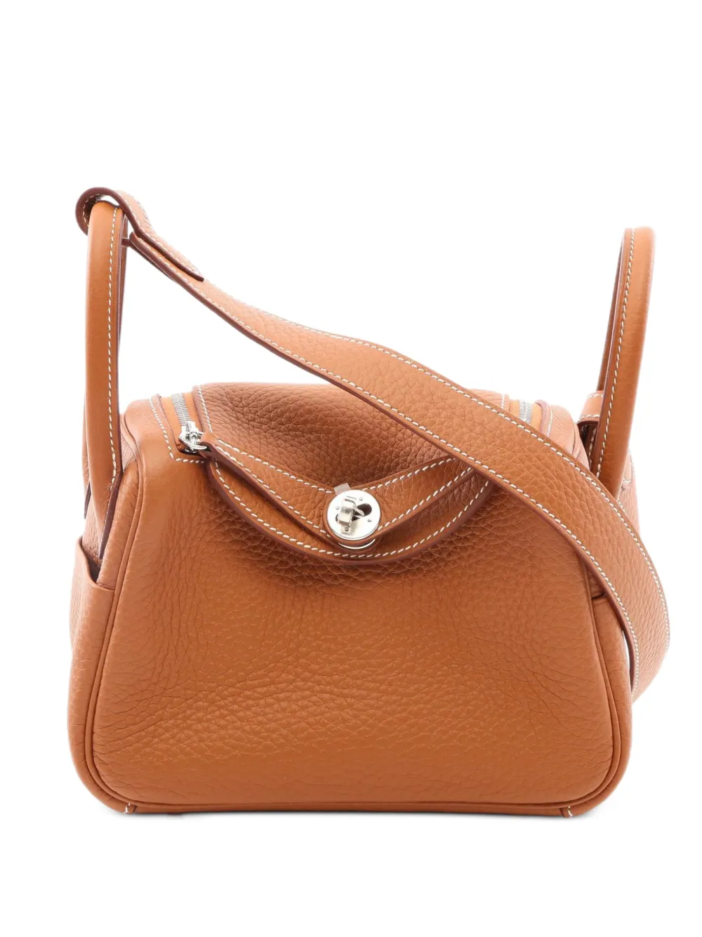 Hermès Pre-Owned 2026 Lindy shoulder bag - Marrone