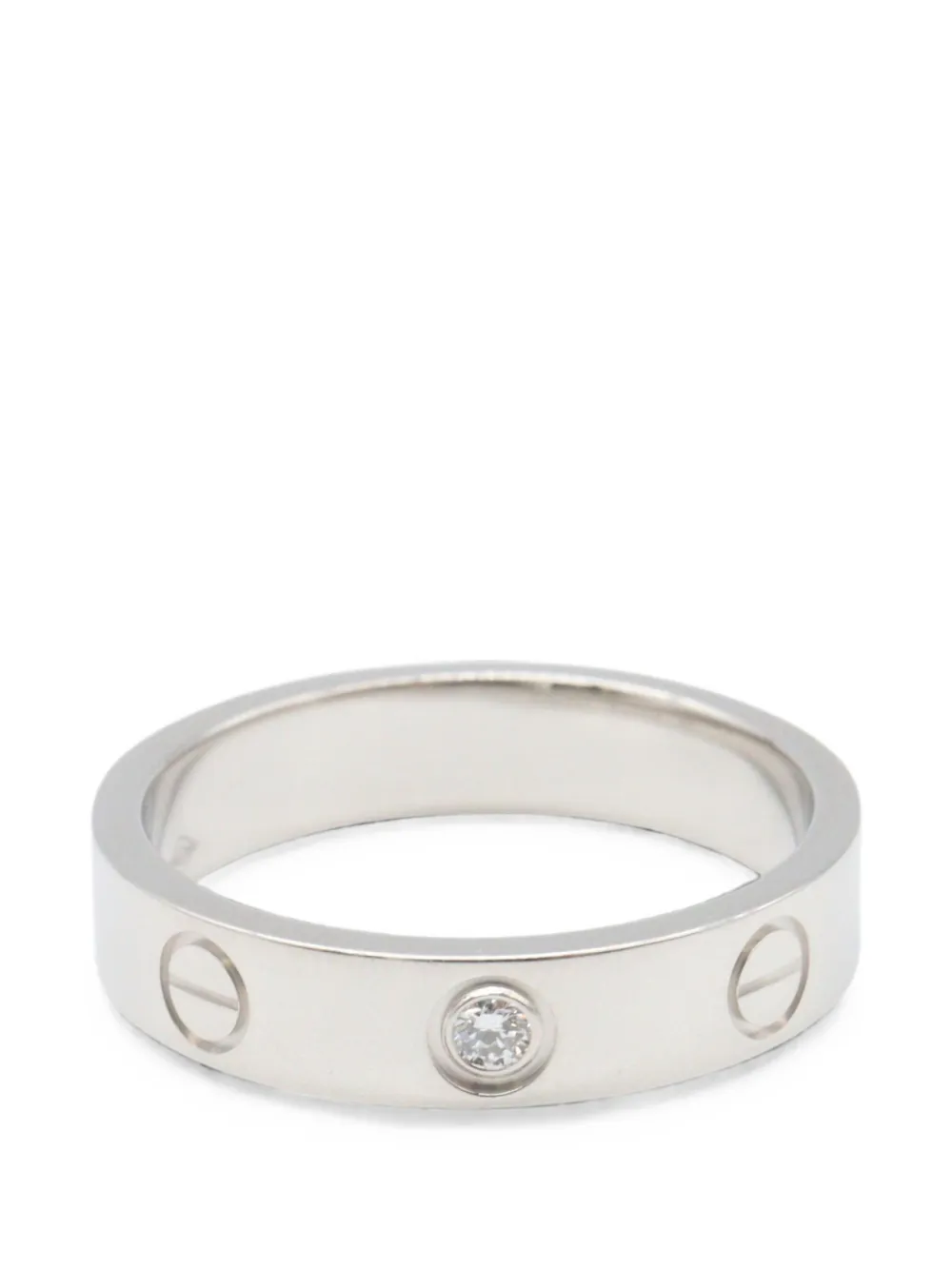 Cartier 2010s Love diamond ring - Silber