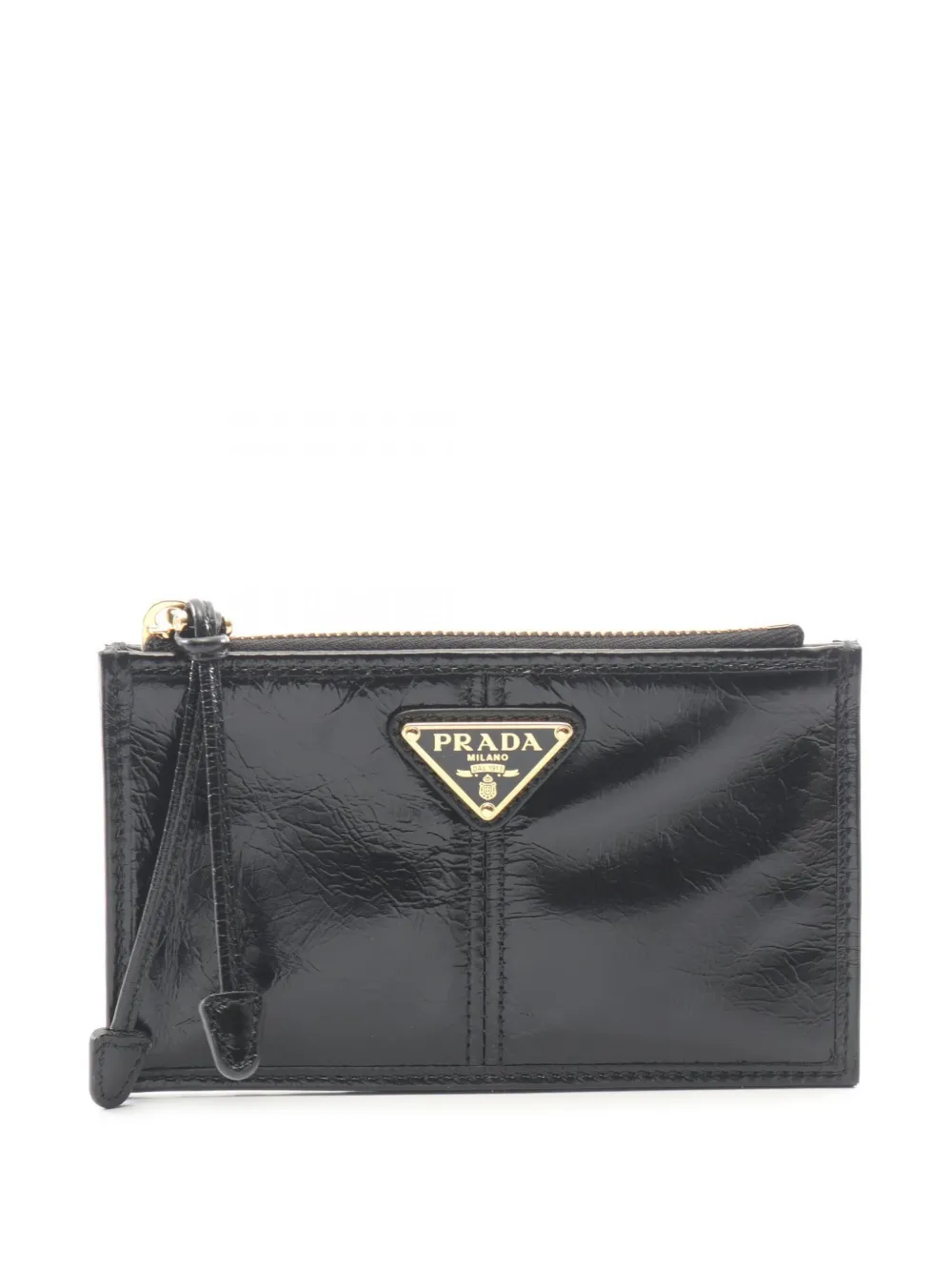 Prada Pre-Owned Soft Lux card case - Nero