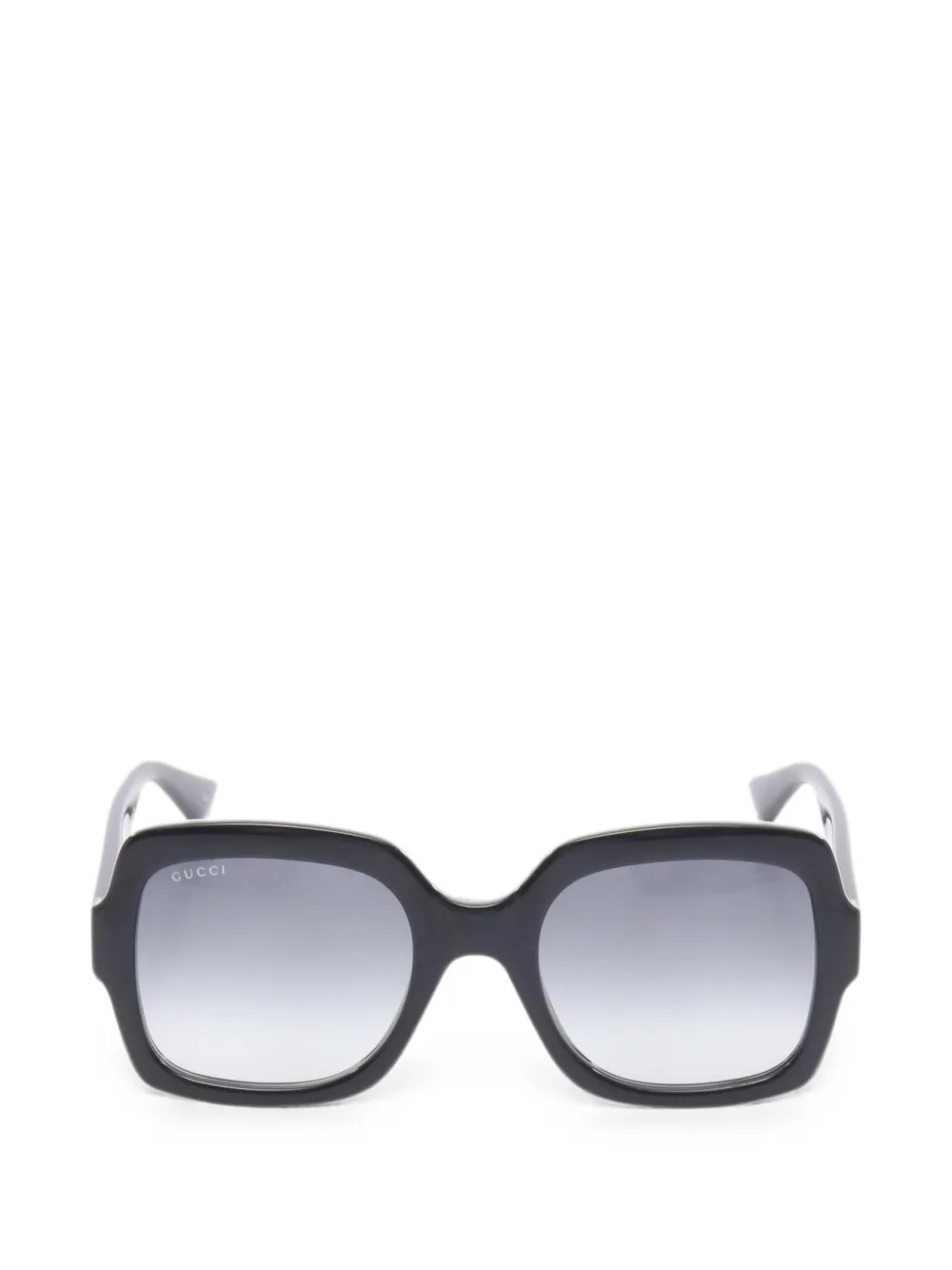 Gucci Pre-Owned square-frame sunglasses - Nero