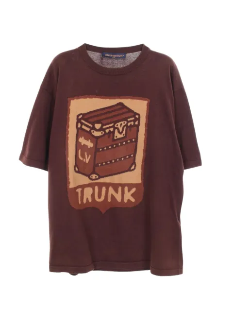 Louis Vuitton Pre-Owned camiseta de punto en intarsia 2010