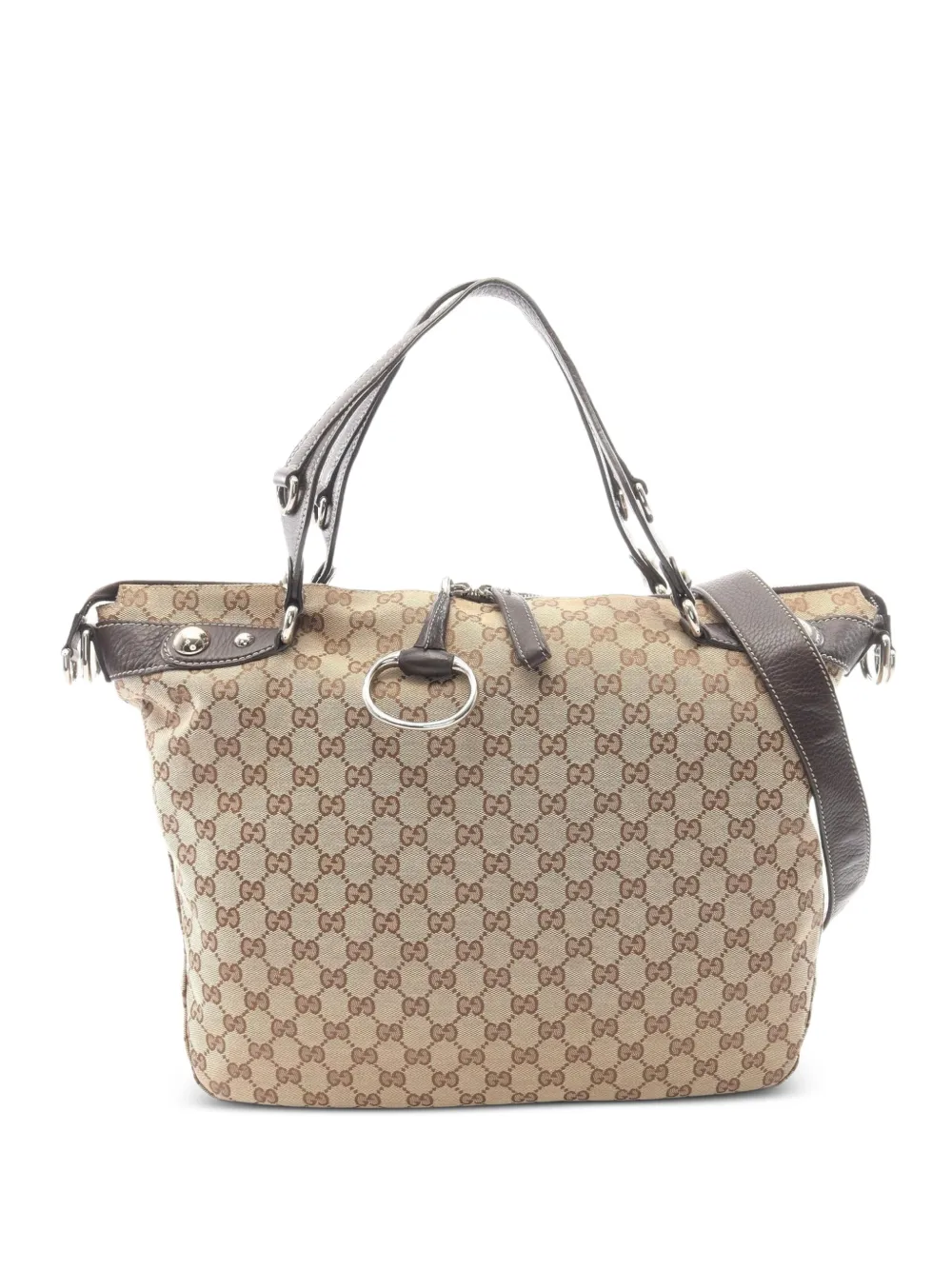 Gucci Pre-Owned 2010s Icon Bit GG canvas tote bag - Toni neutri