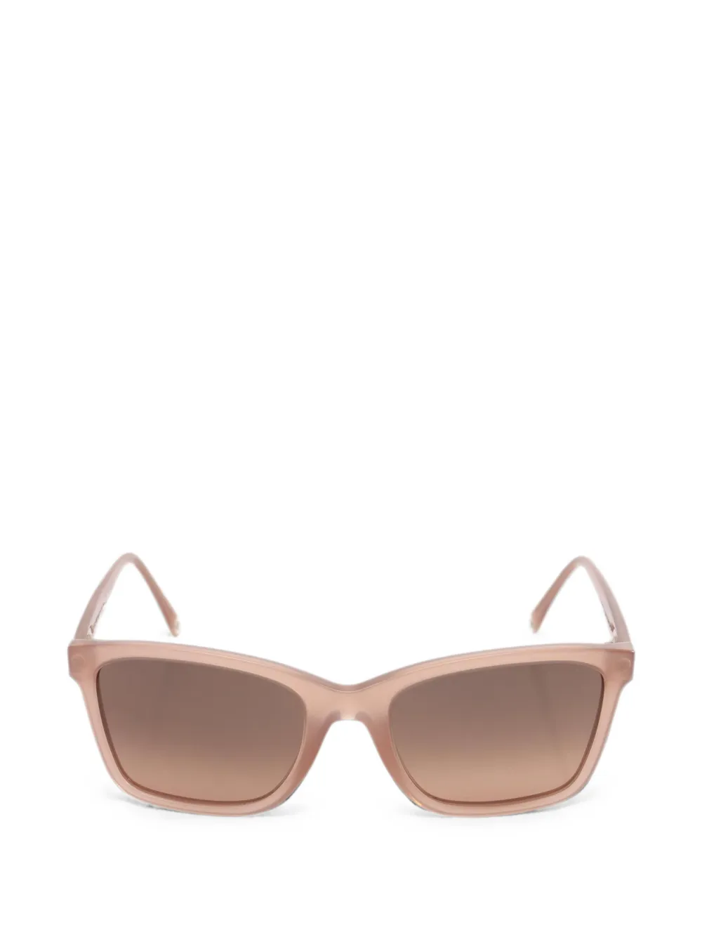 CHANEL Pre-Owned 1986-1988 rectangle-frame sunglasses - Rosa