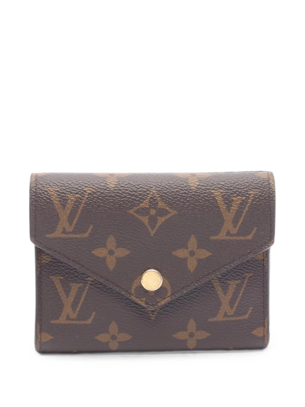 Louis Vuitton Pre-Owned 2010s Monogram Victorine wallet - Braun