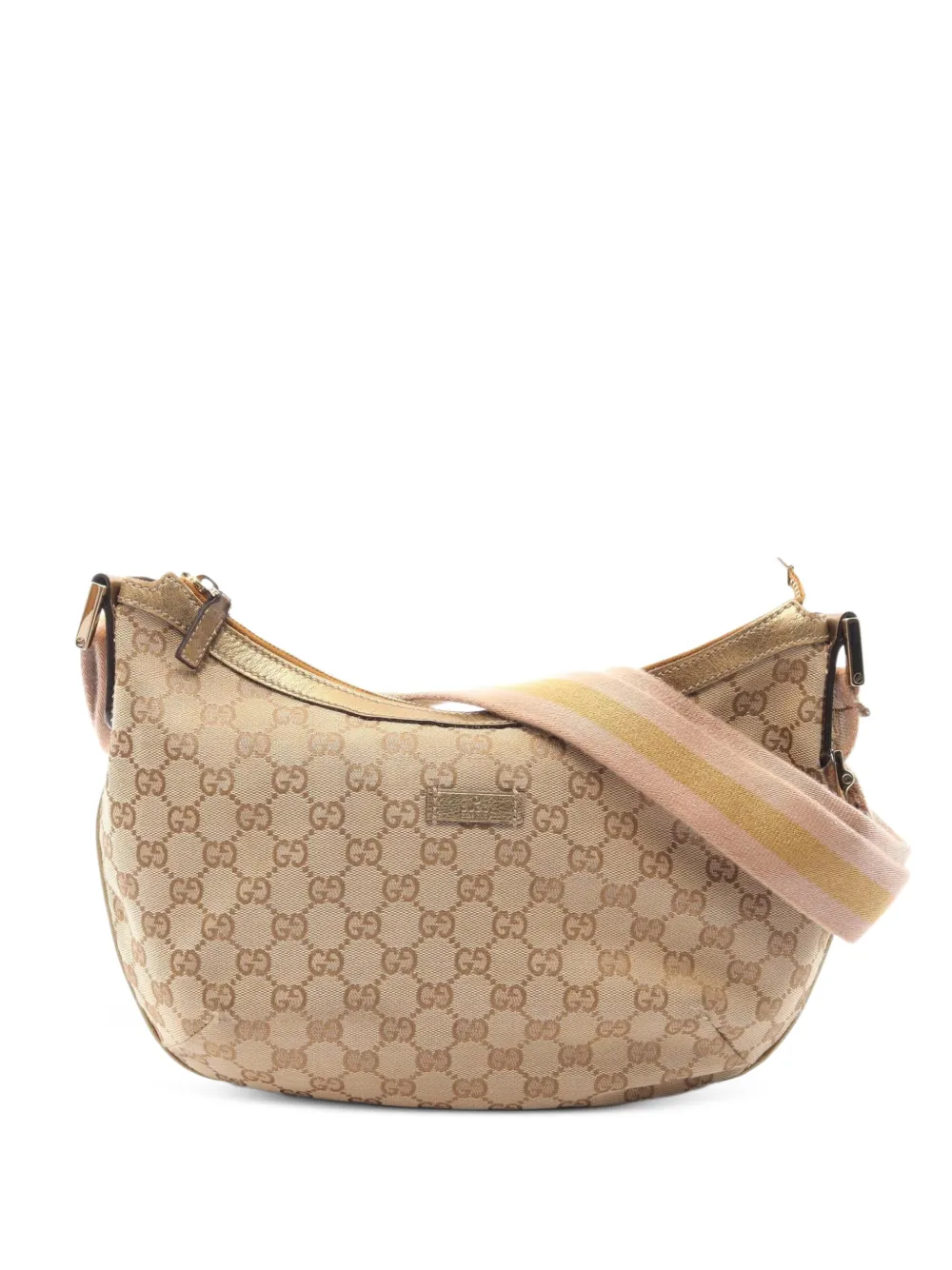 Gucci Pre-Owned 2000s GG canvas shoulder bag - Toni neutri