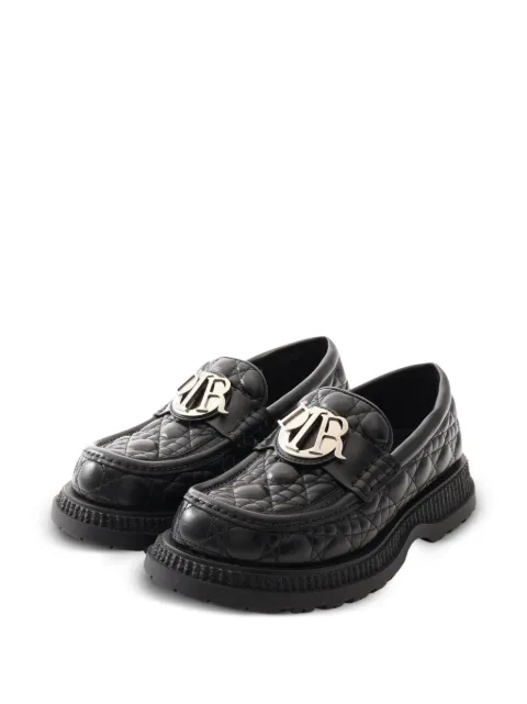 Christian Dior Pre-Owned 2010s gesteppte Cannage Loafer