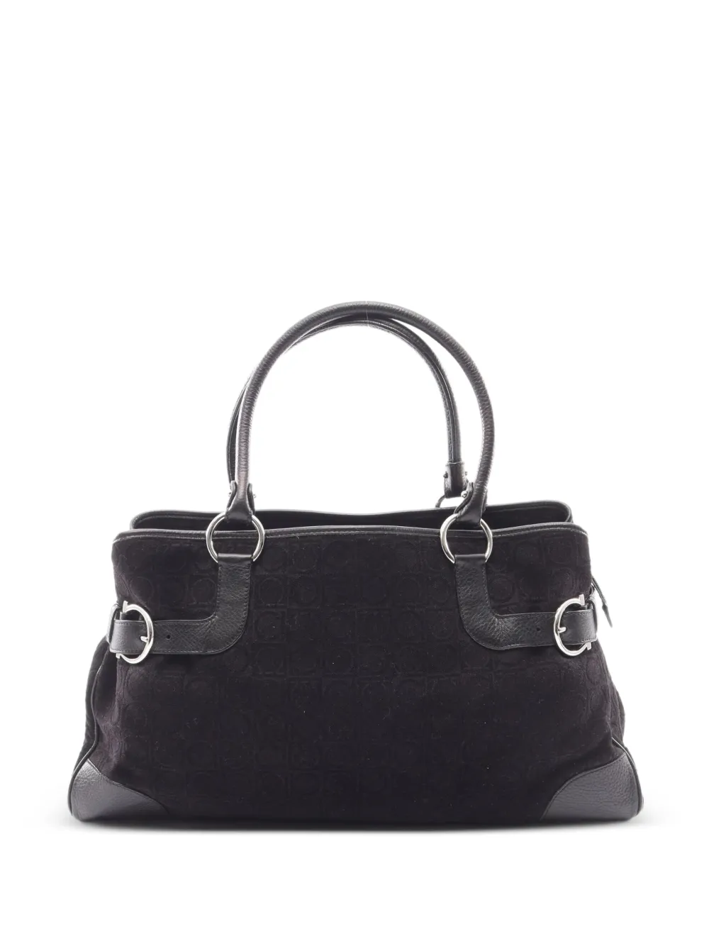 Ferragamo Pre-Owned 2000s Gancini tote bag - Nero