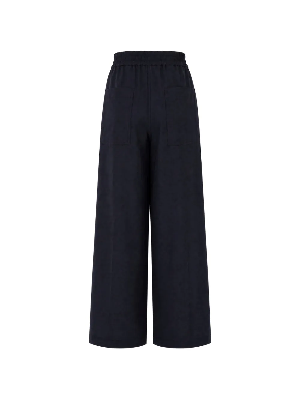 Brunello Cucinelli Ruimvallende wollen trainingsbroek Blauw