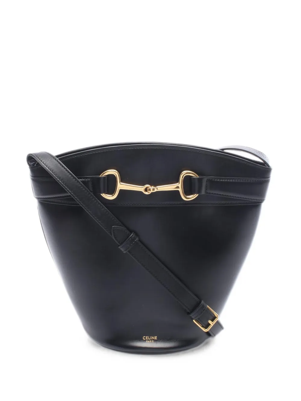 Celine Pre-Owned 2010s Horsebit bucket bag - Schwarz