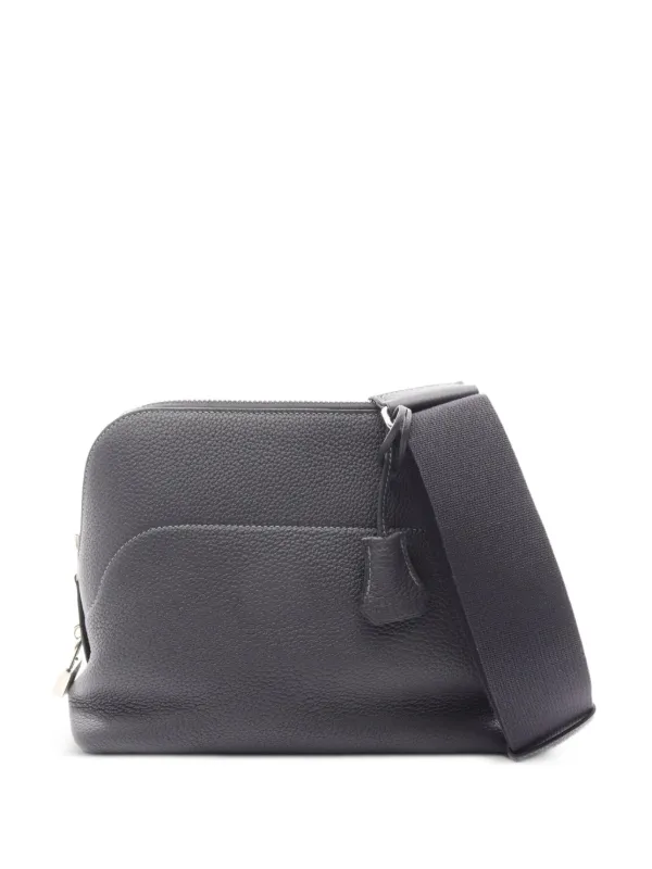 Hermès Pre-owned 2025 Bolide Togo-leather Shoulder Bag in Blue