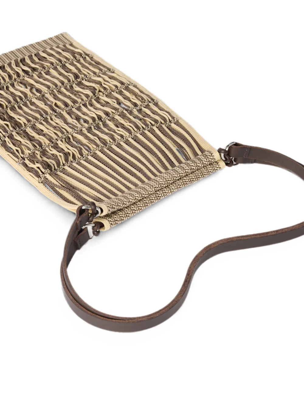 LEMAIRE Medium Filt Net shopper Beige