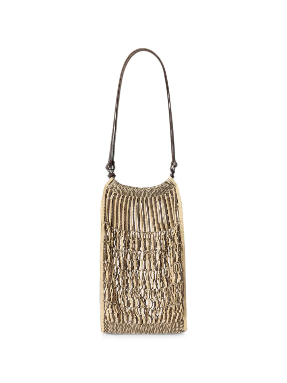 LEMAIRE medium Filt net shopping bag - Toni neutri