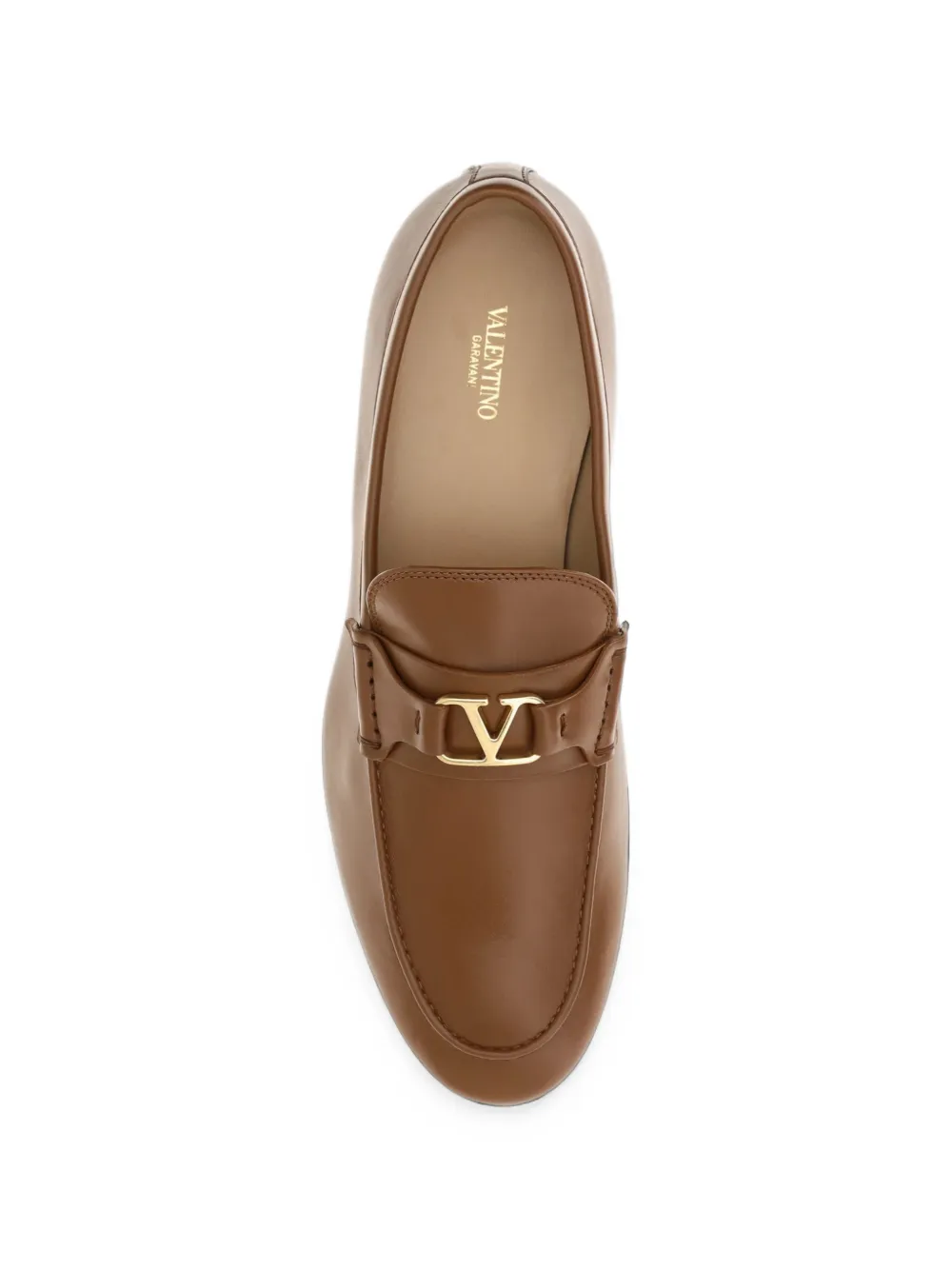 Valentino Garavani VLogo Signature leather loafers Bruin
