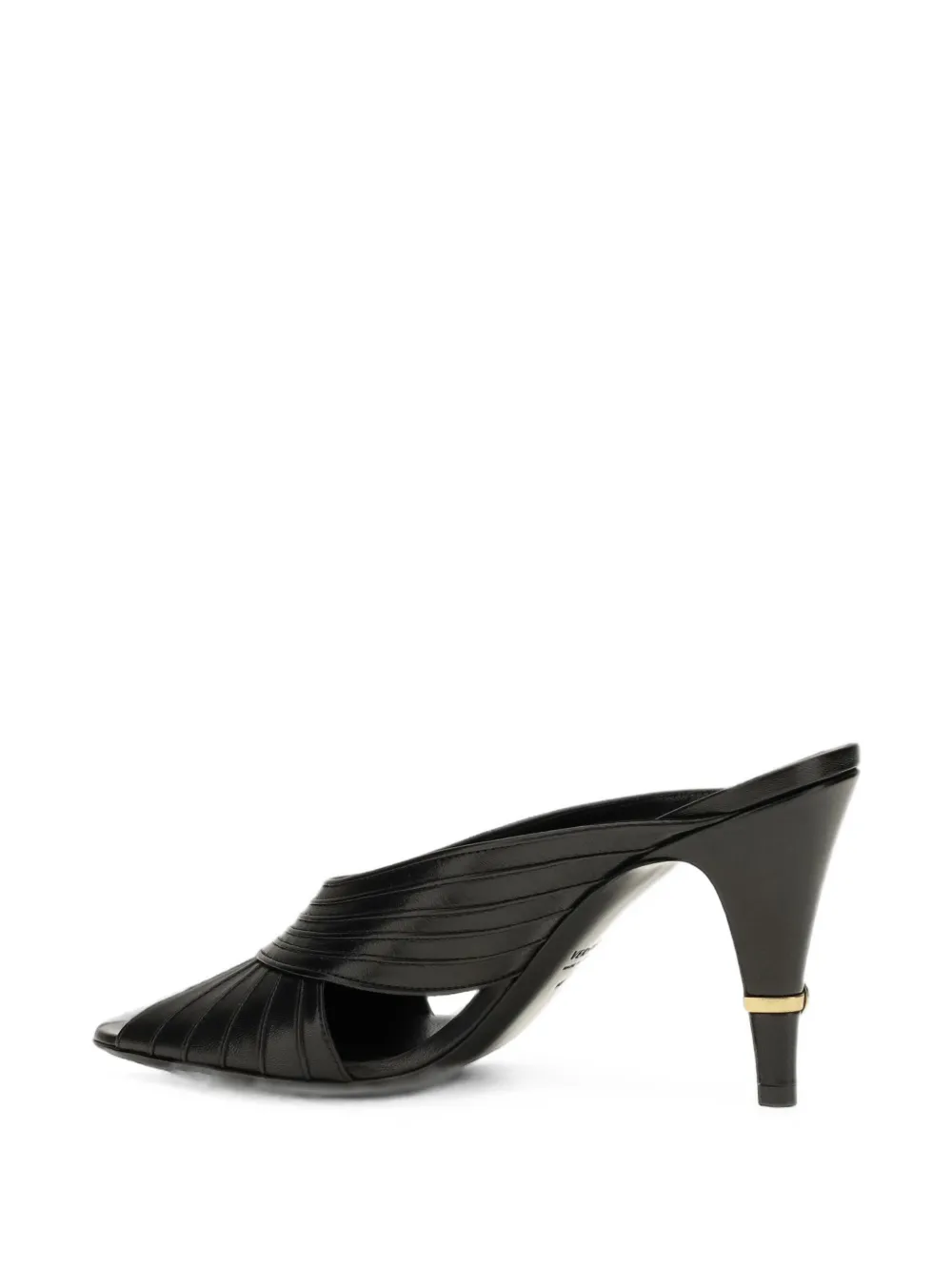 Versace Gianni nappa mules 90 mm Zwart