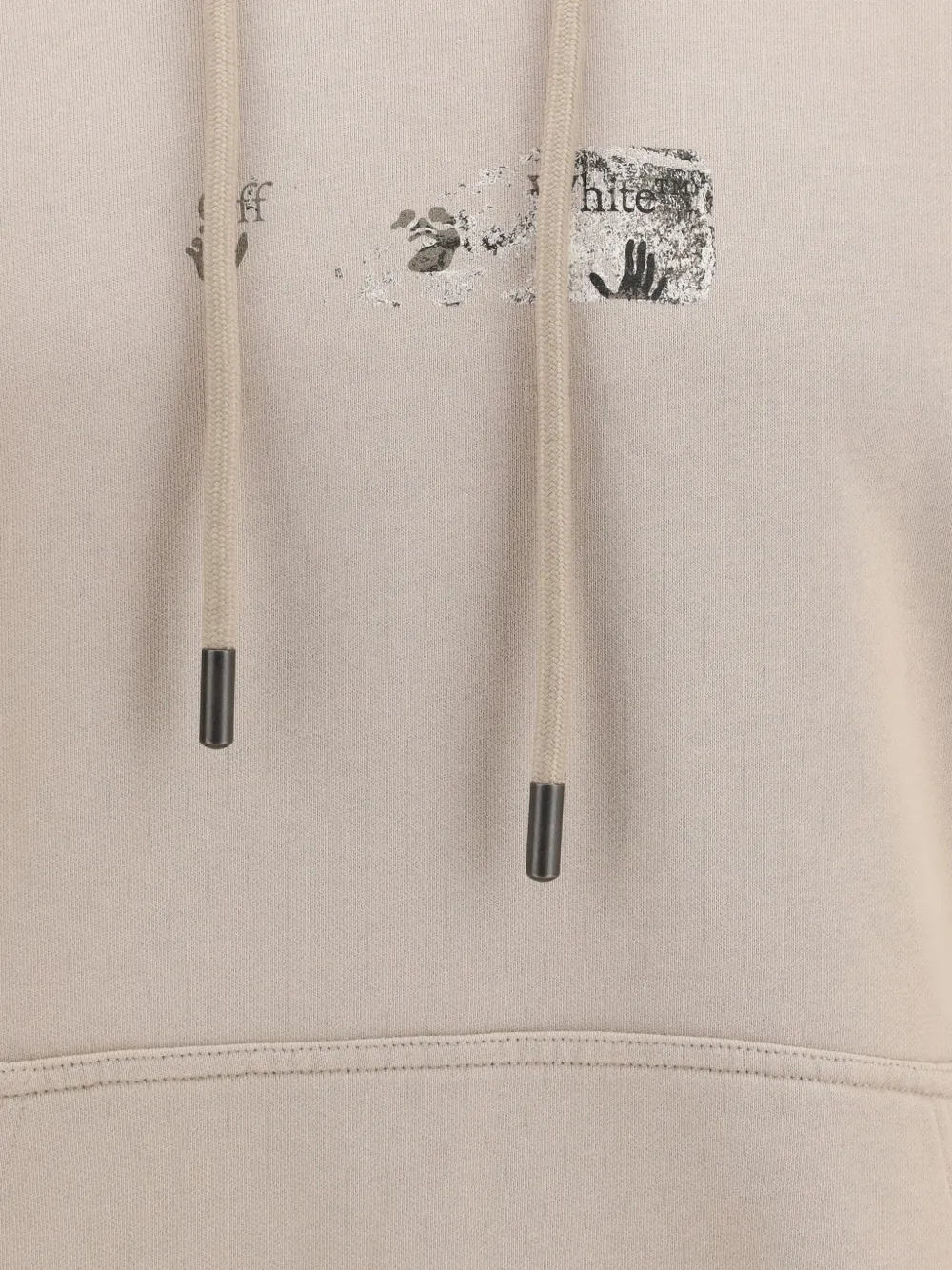 Off-White Spices Arrow Skate hoodie Beige