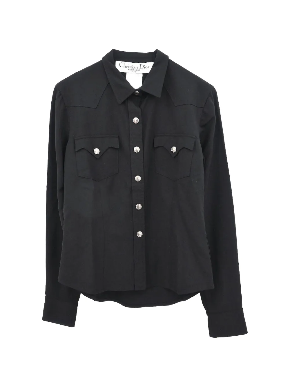 Christian Dior Pre-Owned chemise de style western (2003) - Noir Christian Dior Pre-Owned chemise de style western (2003) - Noir