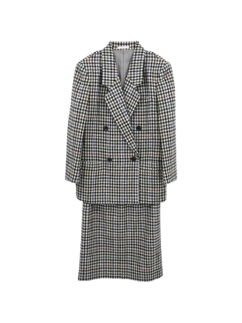 Burberry Pre-Owned 1990-2000s houndstooth check suit