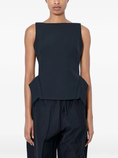 Róhe camiseta con panel lateral