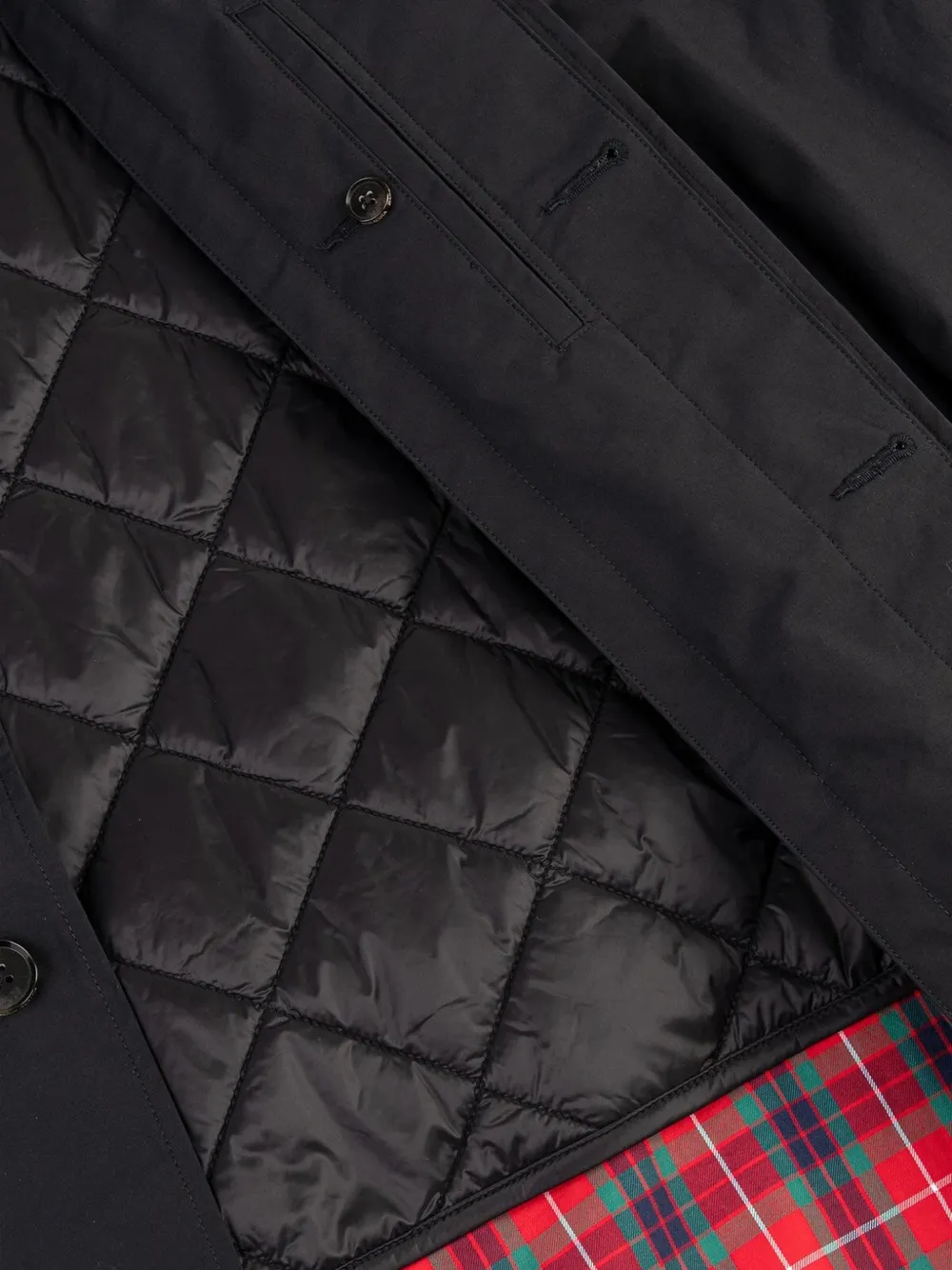 Baracuta Wollen jas Blauw