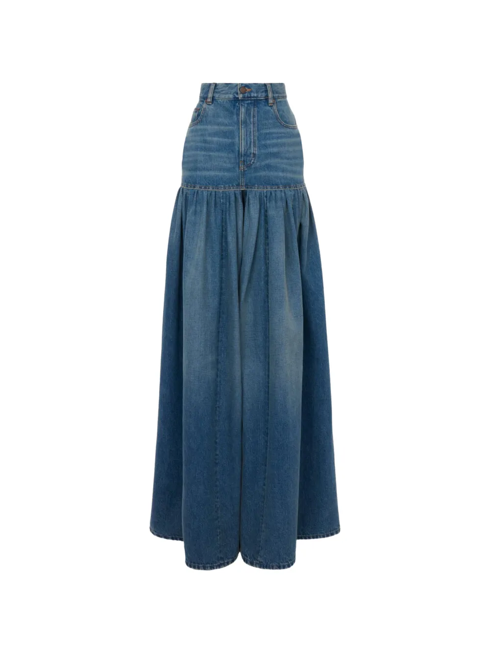 Chloé Jeans a vita alta - Blu