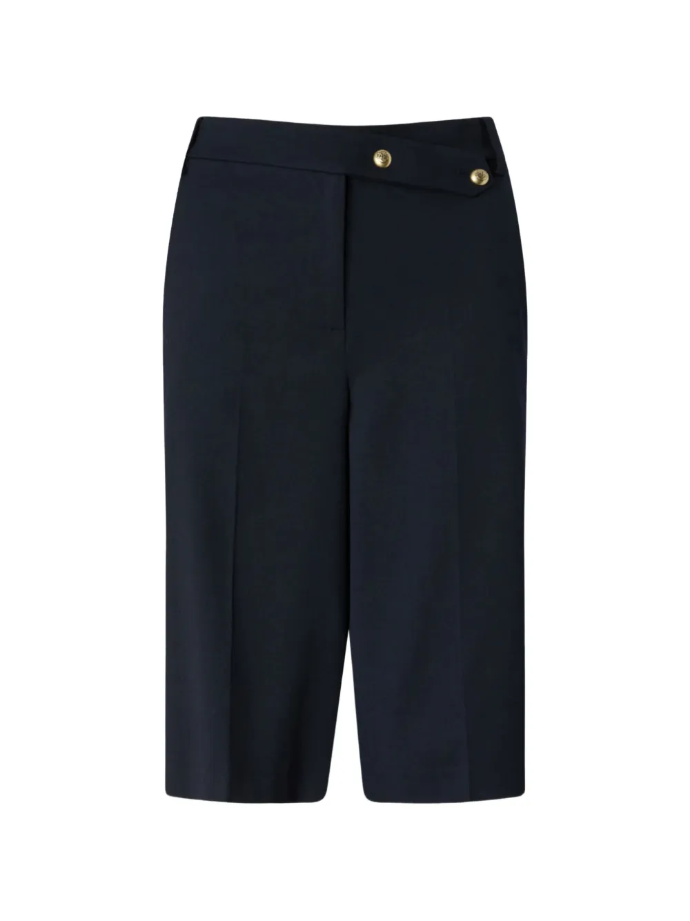 PINKO bermuda shorts in stretch wool-blend fabric - Blu