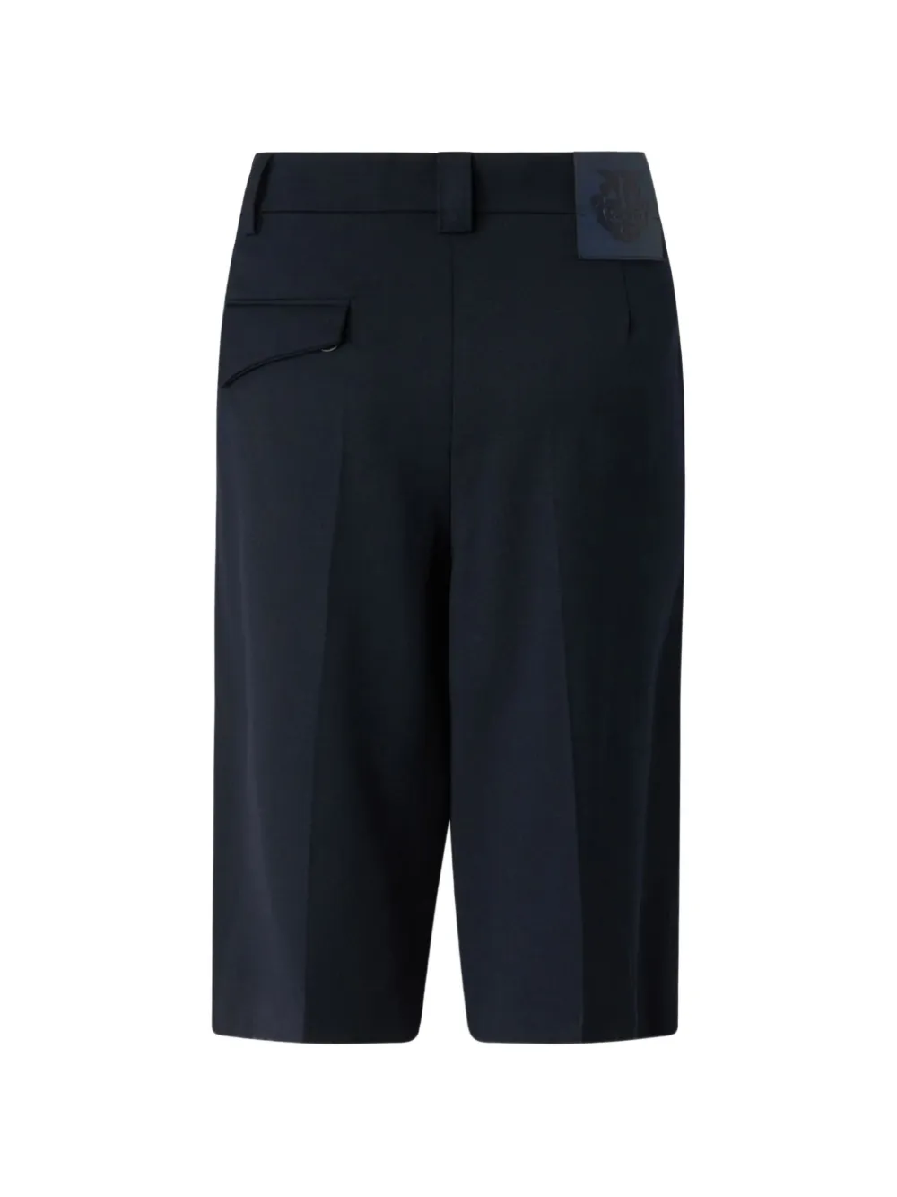 PINKO Bermuda shorts van stretch wolblend Blauw
