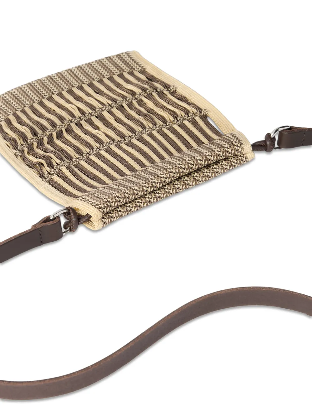 LEMAIRE Filt net mini-crossbodytas Beige