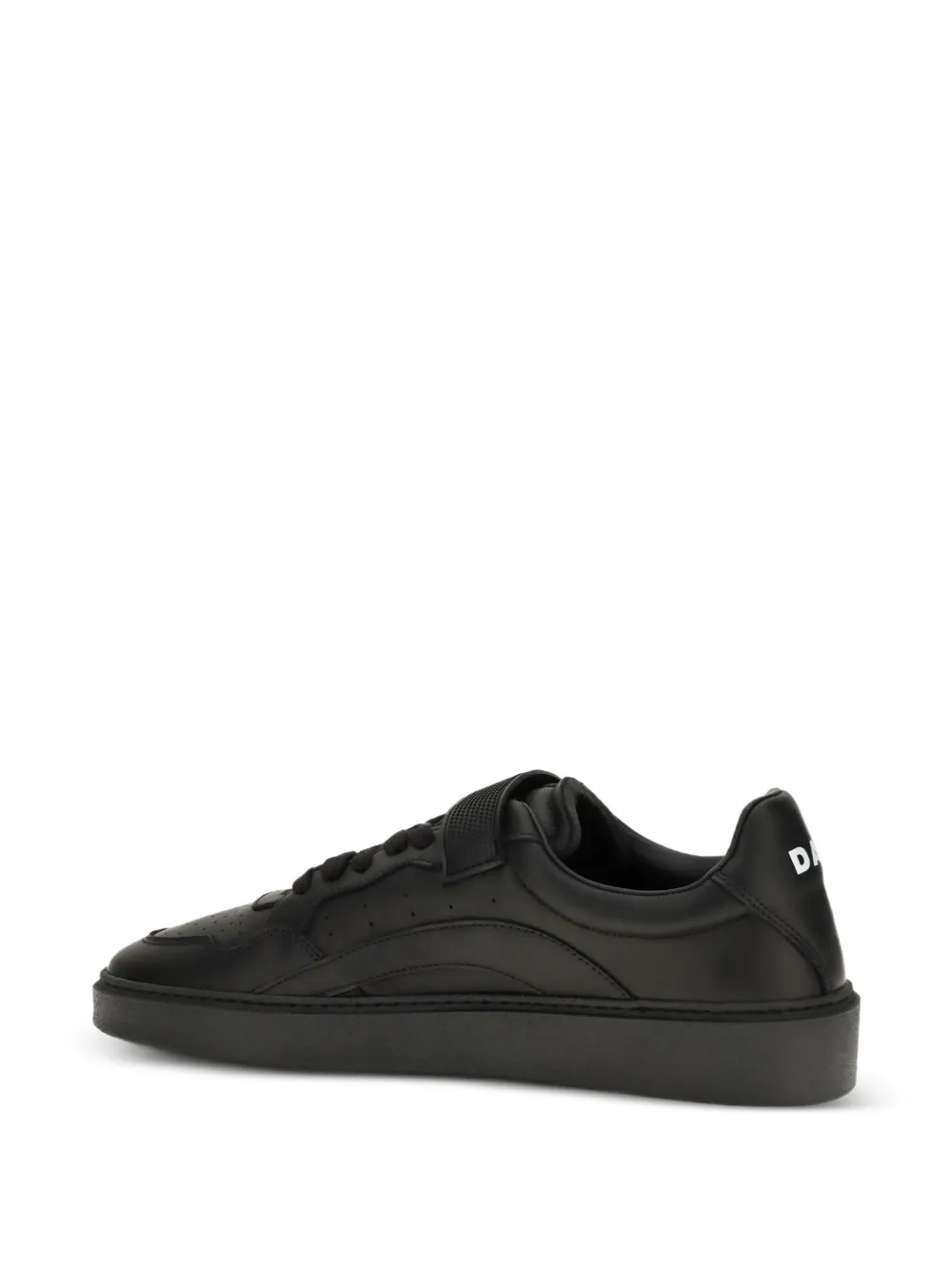 DSQUARED2 touch-strap logo-print sneakers Zwart