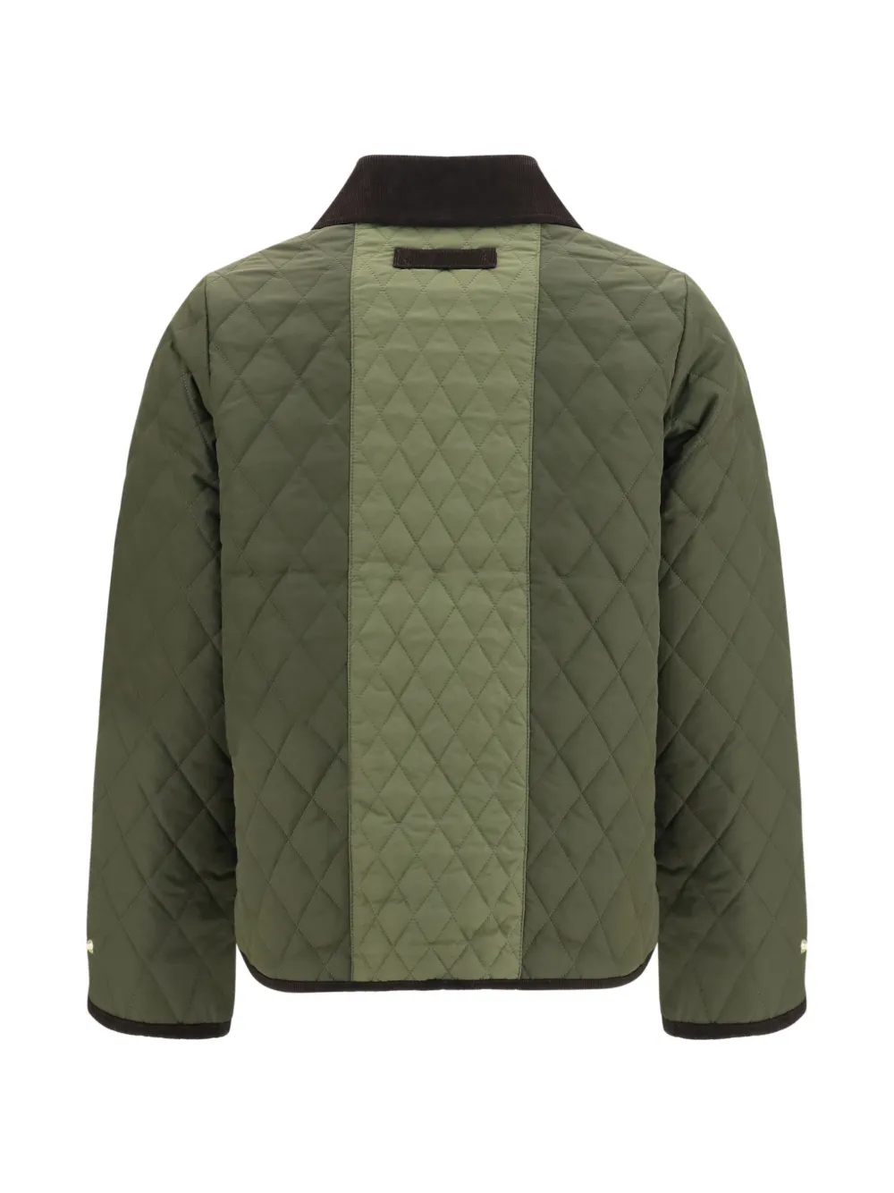 Barbour Ainsdale donsjack met geborduurd logo Groen