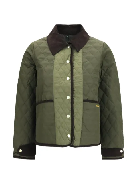 Barbour Ainsdale logo-embroidery puffer jacket