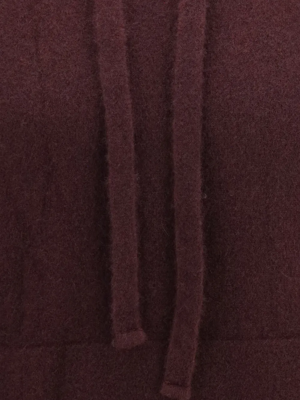 Laneus Gebreide hoodie Paars