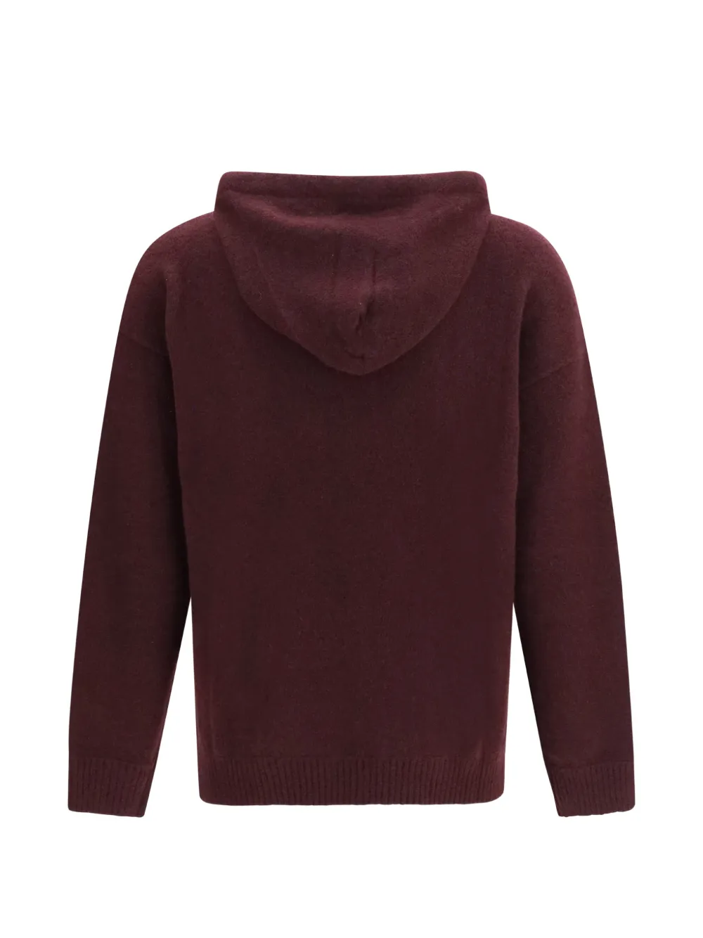 Laneus Gebreide hoodie Paars