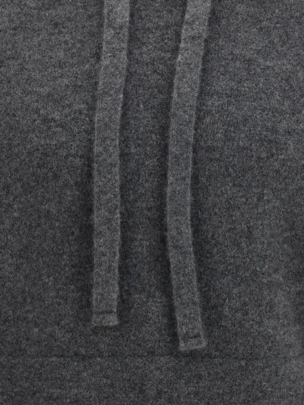Laneus Hoodie met trekkoord Grijs