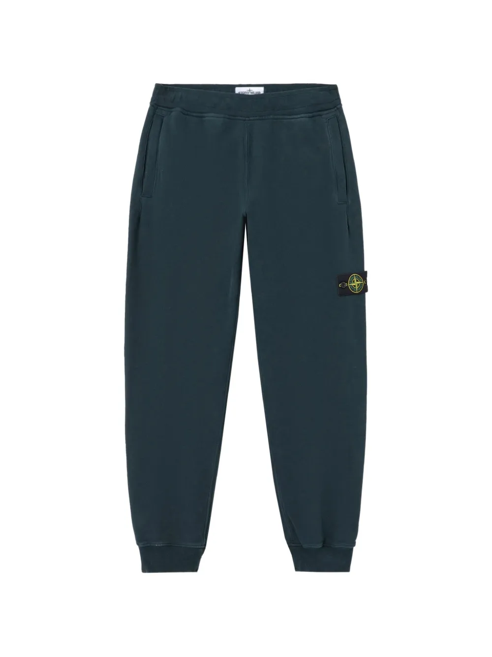 Stone Island Pantaloni sportivi con applicazione - Verde