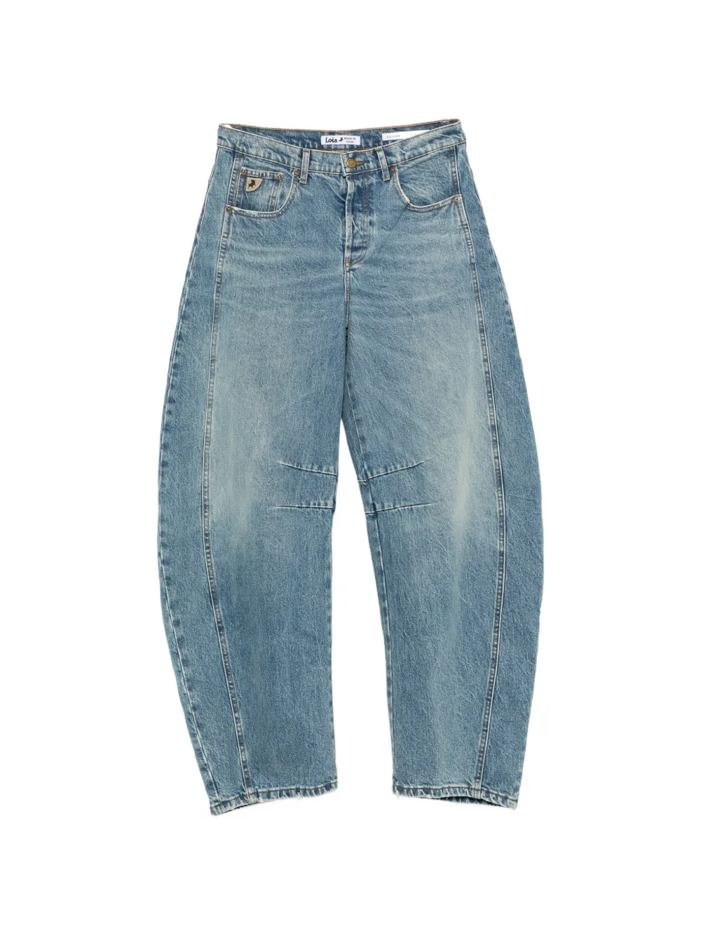 LOIS JEANS Aliana Barrel-Leg-Jeans - Blau