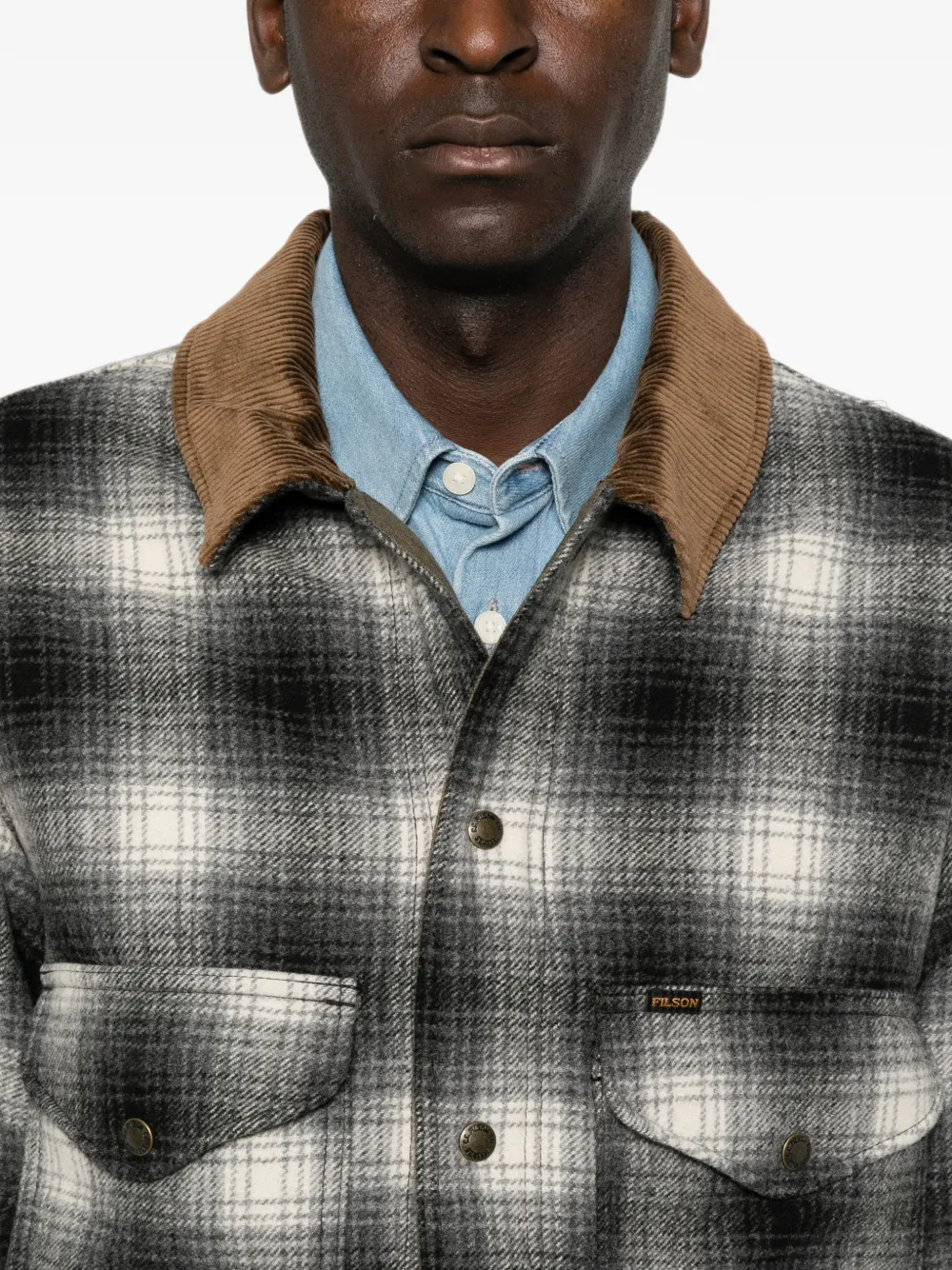 Filson Baiton チェック ジャケット | ブラック | FARFETCH JP