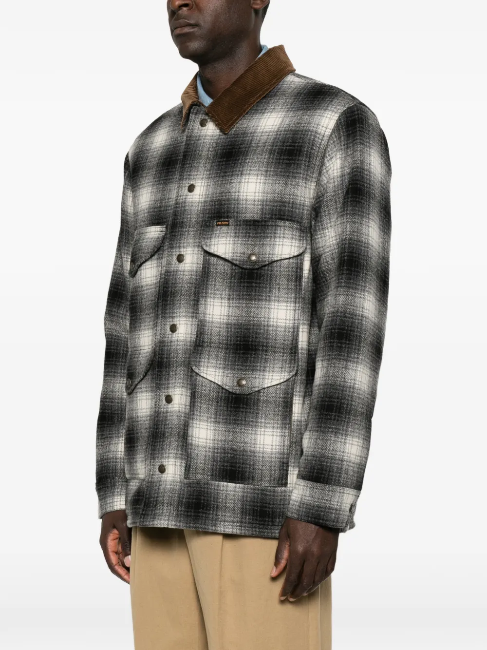 Filson Baiton チェック ジャケット | ブラック | FARFETCH JP