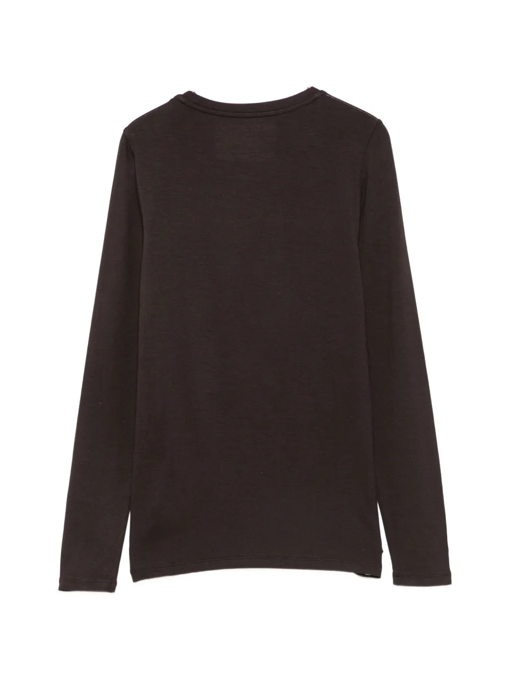 Majestic Filatures Ally T-shirt met lange mouwen Bruin