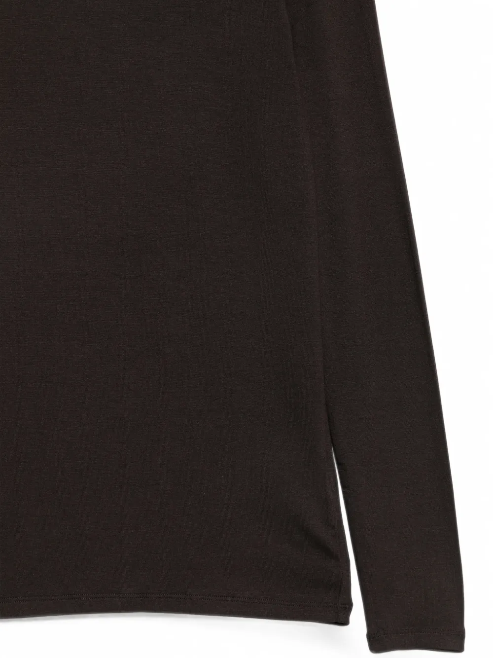 Majestic Filatures Ally T-shirt met lange mouwen Bruin