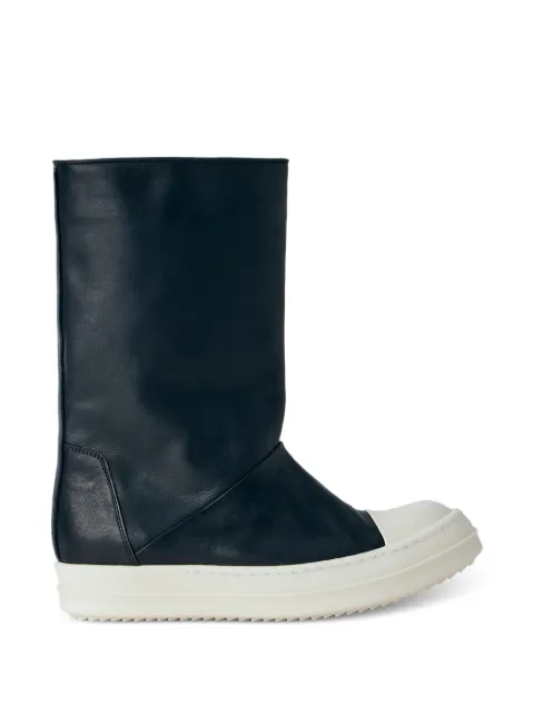 Rick Owens leather toe-cap boots