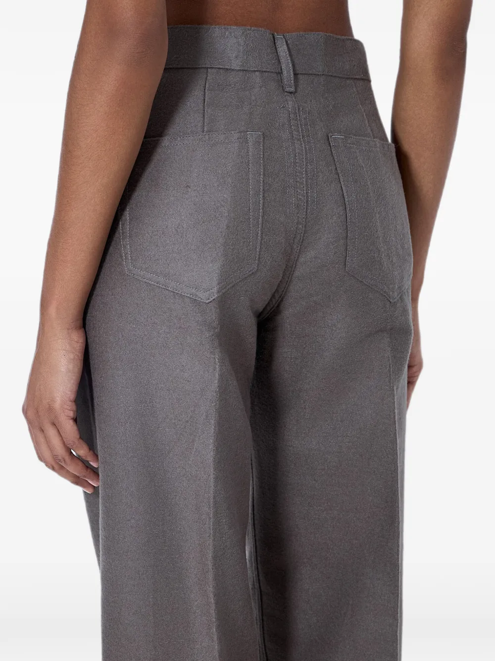 Rick Owens Straight jeans Grijs
