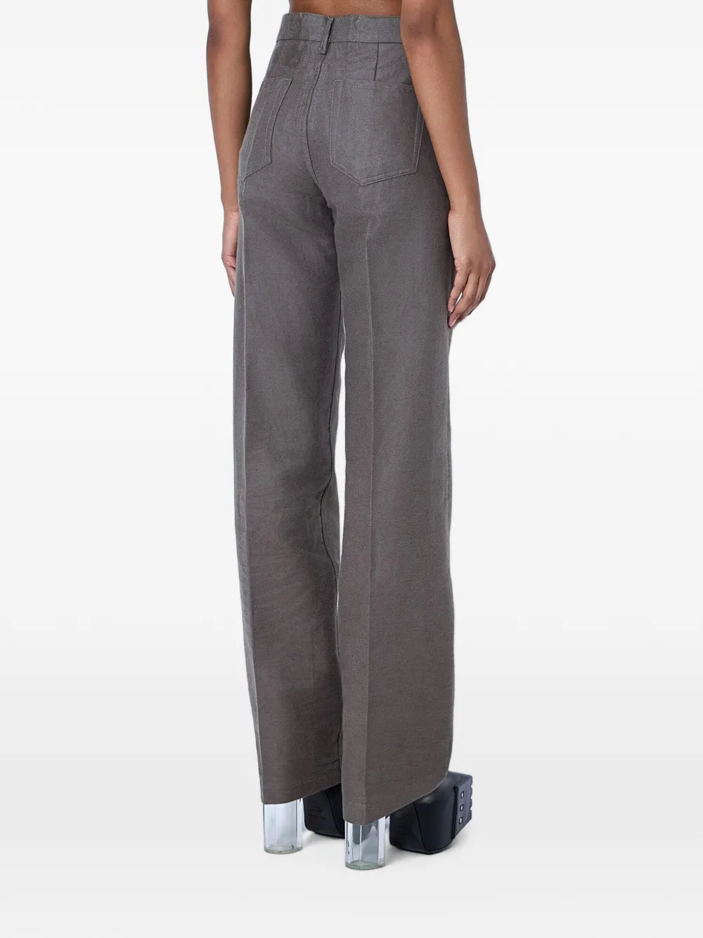 Rick Owens Straight jeans Grijs