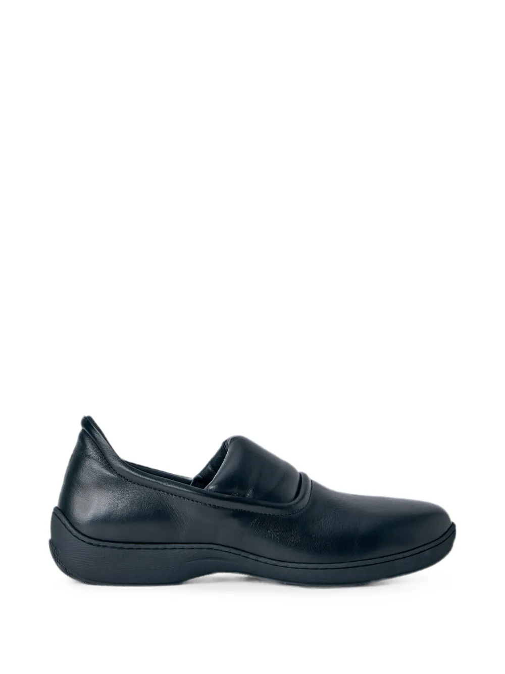 Kiko Kostadinov slip-on leather loafers - Nero