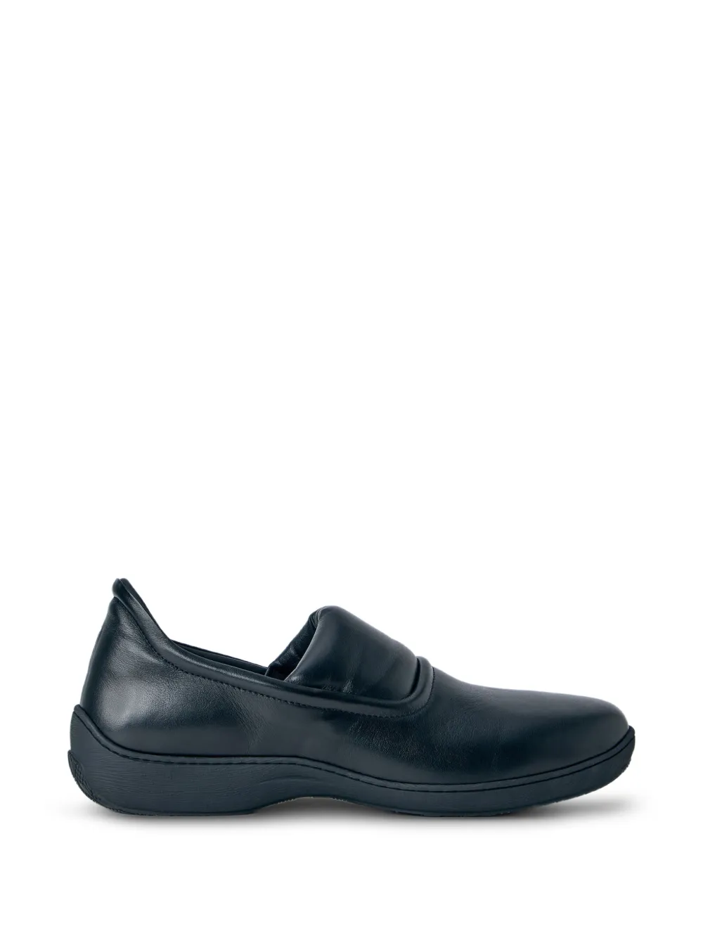 Kiko Kostadinov slip-on leather loafers - Nero