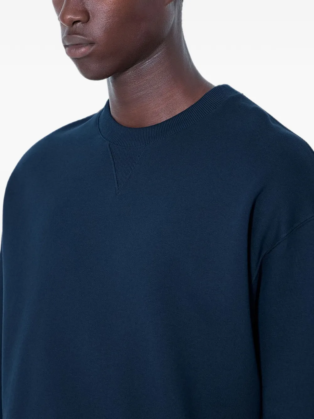 Jil Sander Trui met ronde hals Blauw