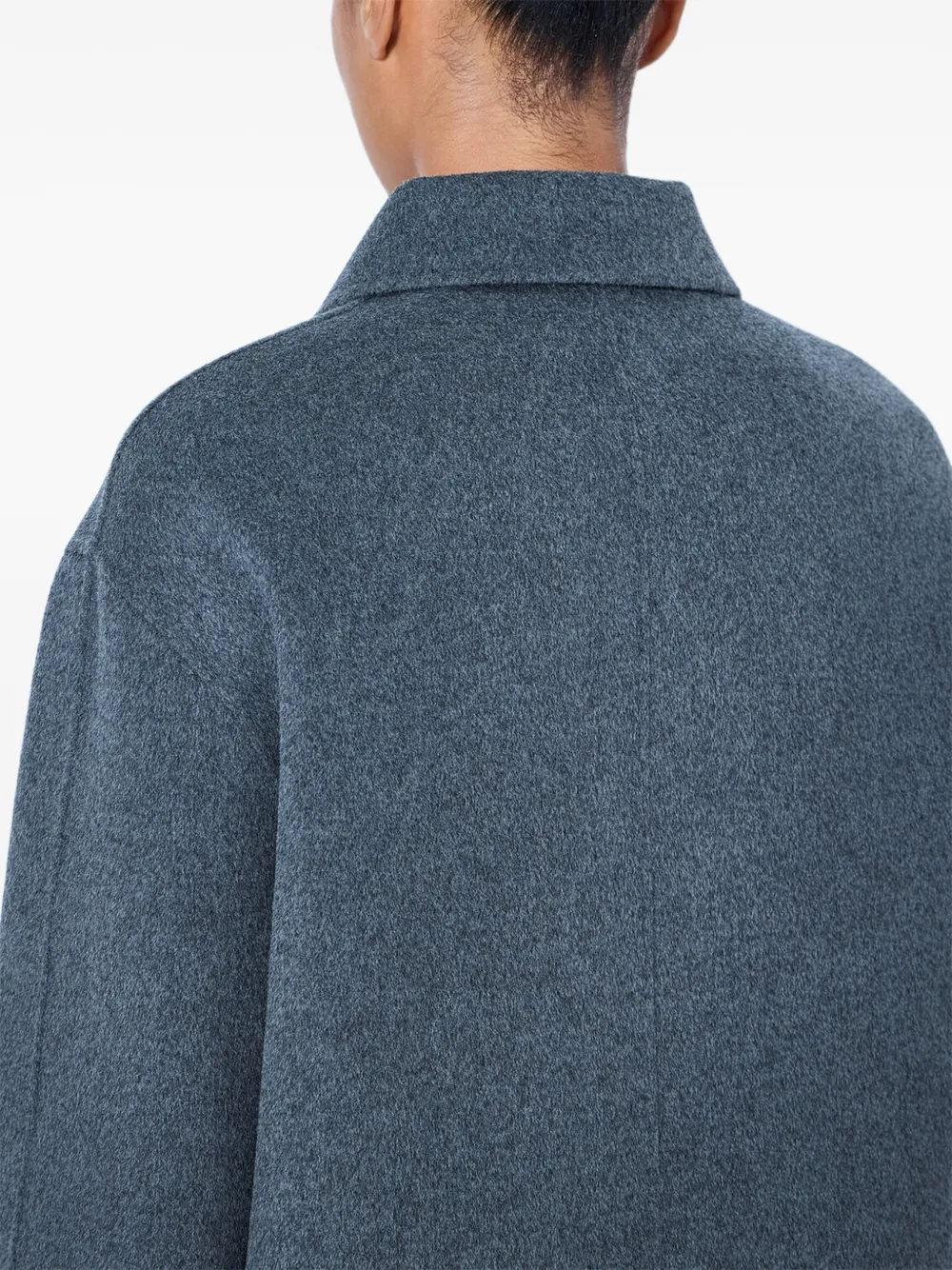 Róhe Frog-fastening Wool-blend Jacket in Grey, view 4