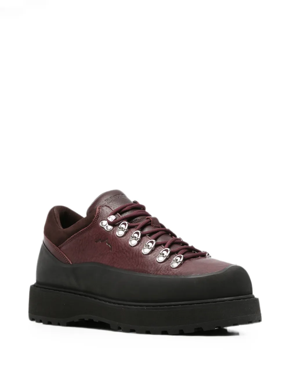 Diemme paneled d-ring sneakers Rood