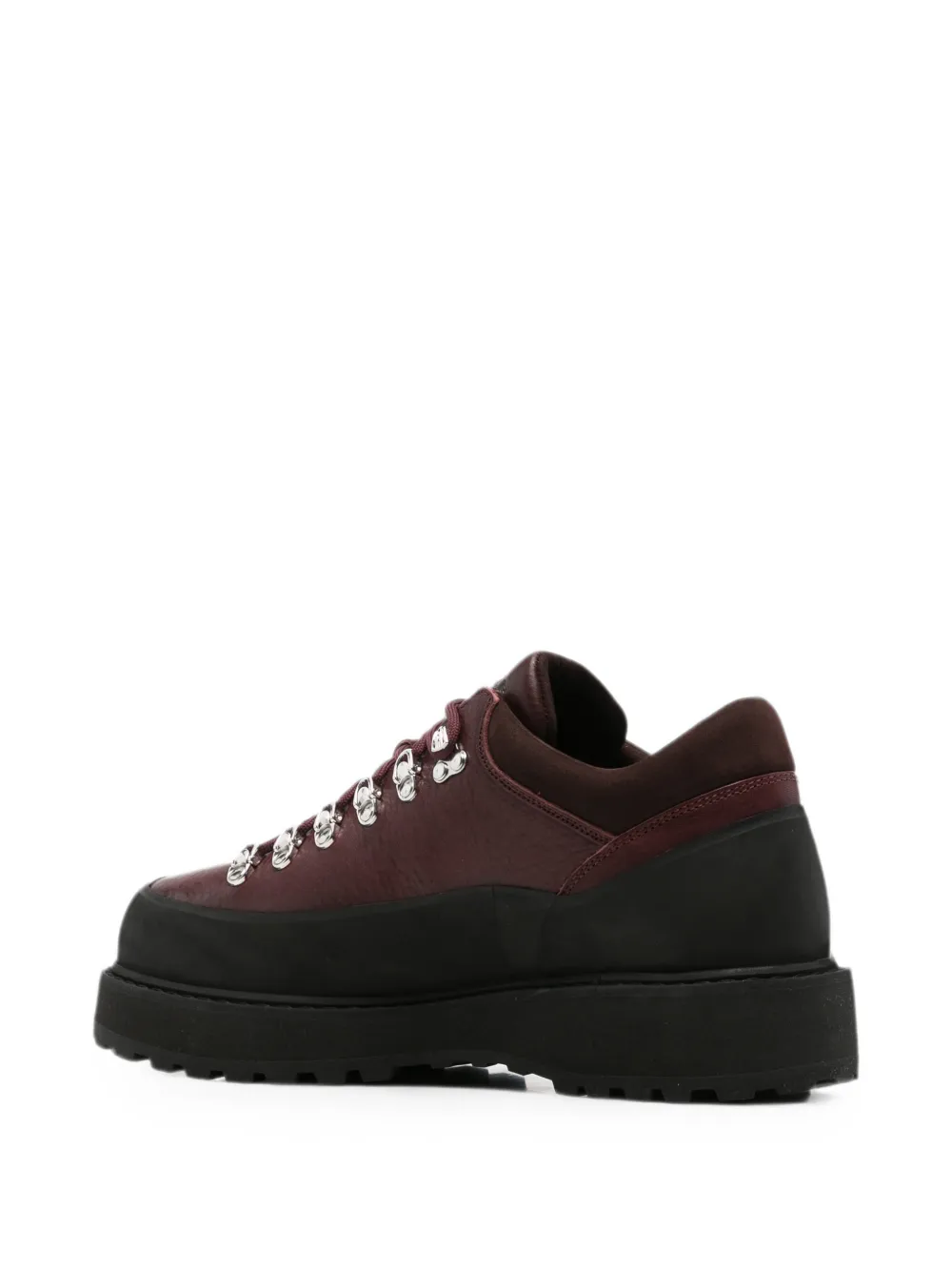 Diemme paneled d-ring sneakers Rood